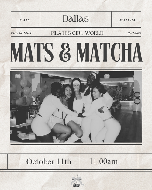 Mats & Matcha 11:00AM 10/11