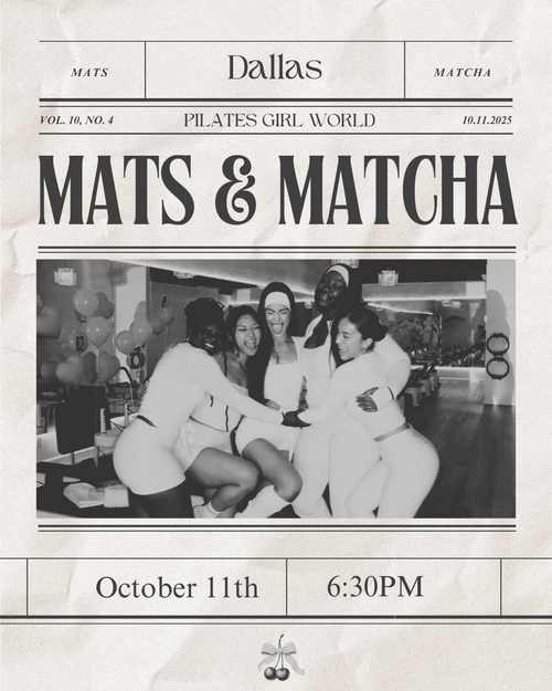 Mats & Matcha 6:30PM (10/11)