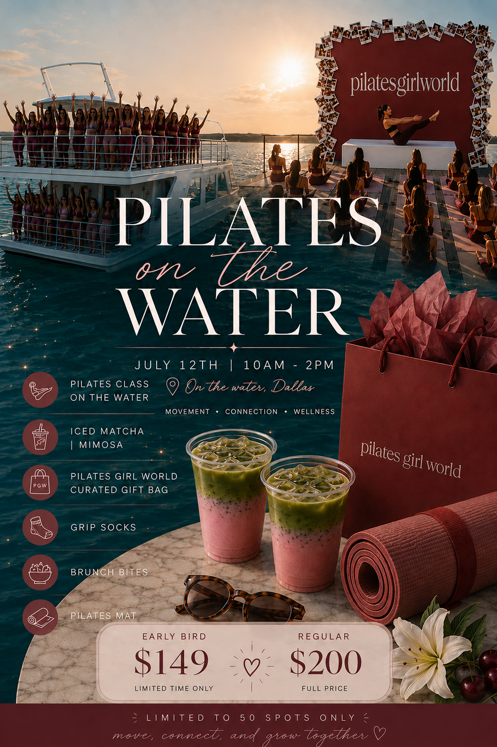 Pilates on The Water