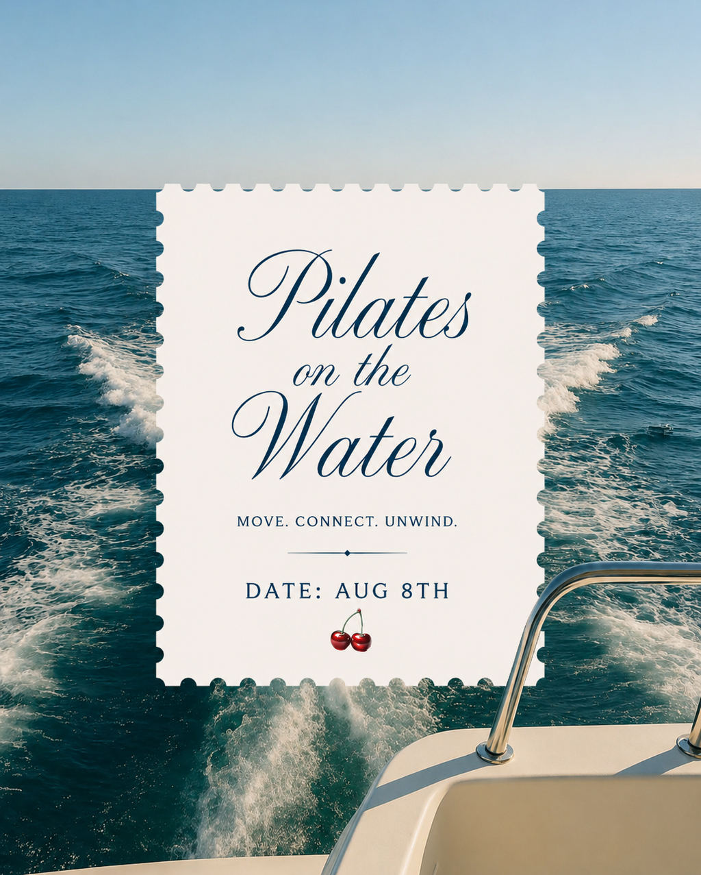 Pilates on The Water (Aug 8th)