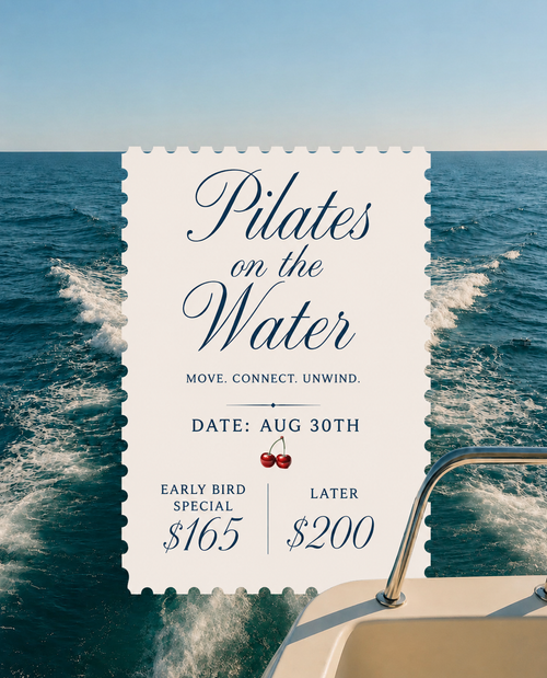 Pilates on The Water (Aug 30th) VIP