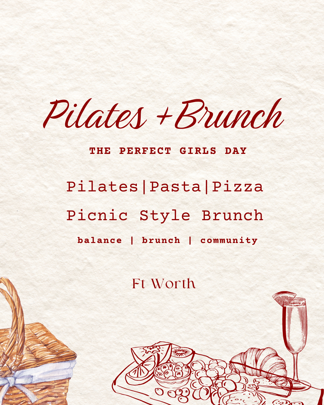 Picnic & Pilates Ft Worth 10:00AM (10/26)