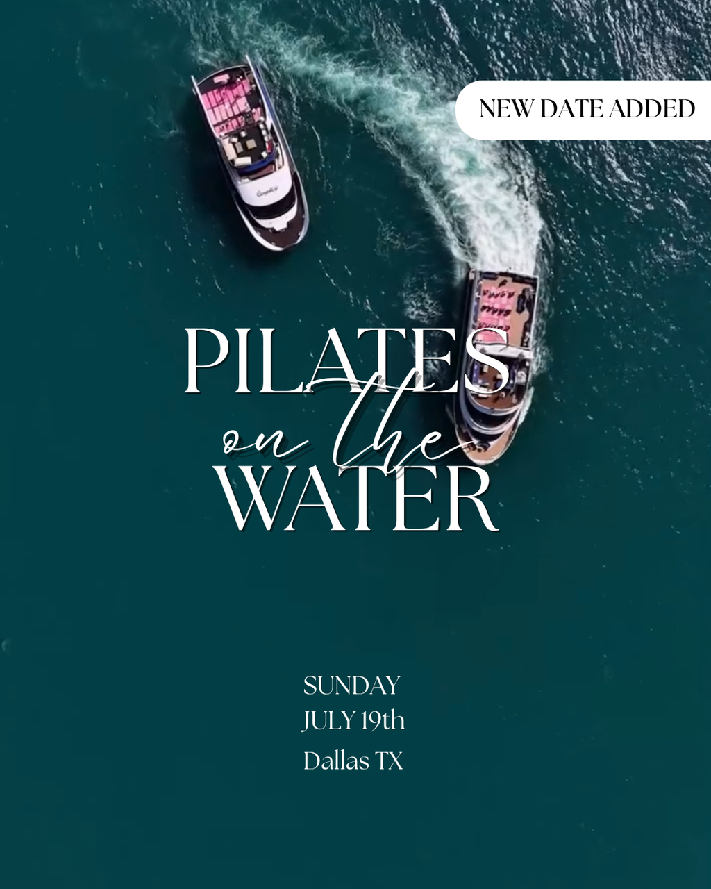 Pilates on The Water (JULY19TH)